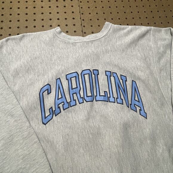 VTG Champion Reverse Weave Sweatshirt Men Medium UNC TarHeels Michael Jordan USA - Picture 4 of 13